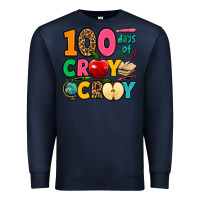 Navy 100 days of cray cray Premium Sweatshirt - Jasminsmagicworld