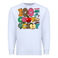 White 100 days of cray cray Premium Sweatshirt - Jasminsmagicworld