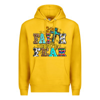 Lemon faith over fear with cross and sunflowers Premium Hoodie - AdoDesignShop