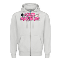 Dove Grey breast cancer case manager Zipper Hoodie - texasbilliewilder