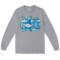 Heather Grey im snow cute Long Sleeve Tee - Zillion Design Studio