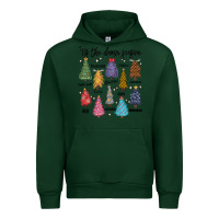 Forest Green tis the damn season music Urban Hoodie - MaliasSmallBusiness
