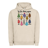Pigment French Oak tis the damn season music Urban Hoodie - MaliasSmallBusiness