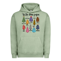 Pigment Oil Green tis the damn season music Urban Hoodie - MaliasSmallBusiness