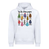 White tis the damn season music Urban Hoodie - MaliasSmallBusiness