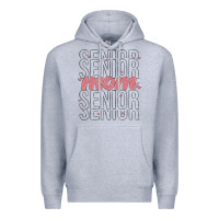 Heather Grey mom senior Premium Hoodie - MaliasSmallBusiness