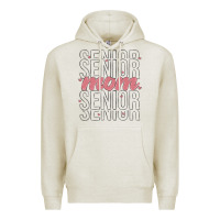 Oatmeal Heather mom senior Premium Hoodie - MaliasSmallBusiness