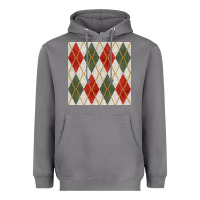 Storm christmas diamond plaid seamless pattern Heavyweight Hoodie - BundleAndBundleShop