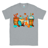 Heather Grey thankful coffee cups Classic Tee - Zillion Design Studio