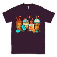 Plum thankful coffee cups Classic Tee - Zillion Design Studio
