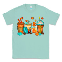 Seafoam thankful coffee cups Classic Tee - Zillion Design Studio