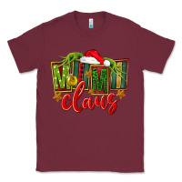 Burgundy christmas mimi claus Classic Tee - FaDigitalArtStudio