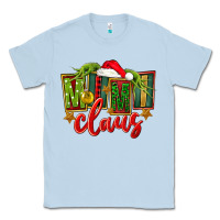 Dusty Blue christmas mimi claus Classic Tee - FaDigitalArtStudio