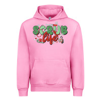 Fuchsia Pink scrub life Urban Hoodie - MaliasSmallBusiness