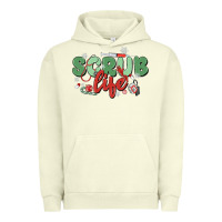 Pigment Pistachio scrub life Urban Hoodie - MaliasSmallBusiness