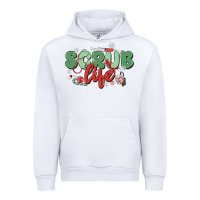 White scrub life Urban Hoodie - MaliasSmallBusiness