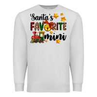 Dove Grey santa's favorite mini Premium Sweatshirt - AdoDesignShop