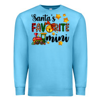 Ocean Blue santa's favorite mini Premium Sweatshirt - AdoDesignShop