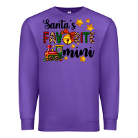 Purple santa's favorite mini Premium Sweatshirt - AdoDesignShop