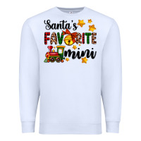 White santa's favorite mini Premium Sweatshirt - AdoDesignShop
