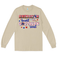 Mushroom American heart southern soul Long Sleeve Tee - texasbilliewilder