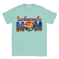 Seafoam taekwondo mom Classic Tee - texasbilliewilder