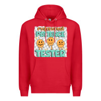 Red professional patience Premium Hoodie - MaliasSmallBusiness