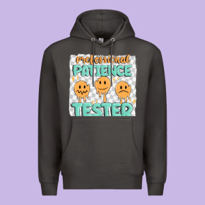 Professional Patience Premium Hoodie Designed By Maliassmallbusiness
