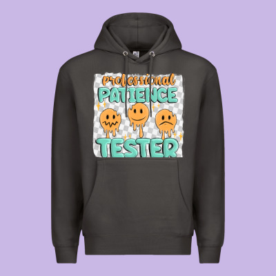 Professional Patience Premium Hoodie Designed By Maliassmallbusiness