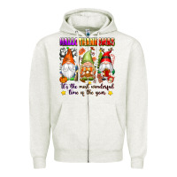 Hallothanksmas Its The Most Wonderful Time Of The Zipper Hoodie | Teevron