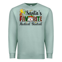Seafoam santa's favorite medical student Premium Sweatshirt - AdoDesignShop