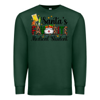Sports Green santa's favorite medical student Premium Sweatshirt - AdoDesignShop