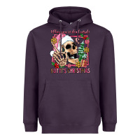 Plum when you're dead inside but it's christmas Heavyweight Hoodie - AdoDesignShop