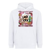 White when you're dead inside but it's christmas Heavyweight Hoodie - AdoDesignShop