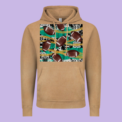 Western Football Vintage Hoodie Designed By Adodesignshop