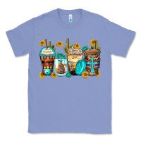 Colony Blue blessed coffee cups Classic Tee - Zillion Design Studio