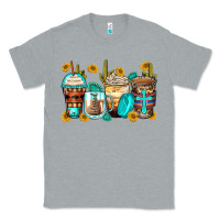 Heather Grey blessed coffee cups Classic Tee - Zillion Design Studio
