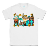 White blessed coffee cups Classic Tee - Zillion Design Studio