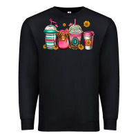 Black longhaired cow coffee cups Premium Sweatshirt - Jasminsmagicworld