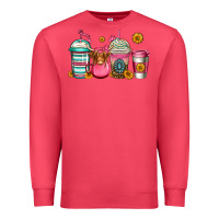 Cardinal longhaired cow coffee cups Premium Sweatshirt - Jasminsmagicworld
