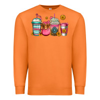 Carrot longhaired cow coffee cups Premium Sweatshirt - Jasminsmagicworld