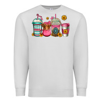 Dove Grey longhaired cow coffee cups Premium Sweatshirt - Jasminsmagicworld