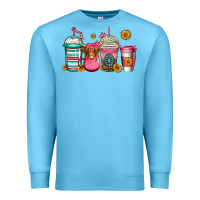 Ocean Blue longhaired cow coffee cups Premium Sweatshirt - Jasminsmagicworld