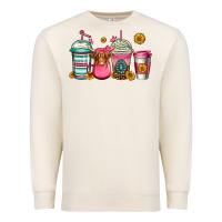 Sandshell longhaired cow coffee cups Premium Sweatshirt - Jasminsmagicworld