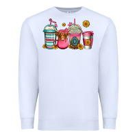 White longhaired cow coffee cups Premium Sweatshirt - Jasminsmagicworld