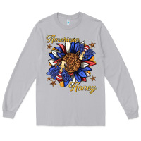 Moon Dust American honey with bee Long Sleeve Tee - texasbilliewilder