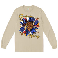 Mushroom American honey with bee Long Sleeve Tee - texasbilliewilder