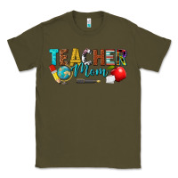 Army Green teacher mom Classic Tee - texasbilliewilder