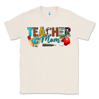 Natural teacher mom Classic Tee - texasbilliewilder