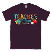 Plum teacher mom Classic Tee - texasbilliewilder